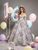 Light Ball Gown Off the Shoulder Quinceanera Dress
