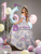 Light Ball Gown Off the Shoulder Quinceanera Dress