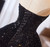 Ball Gown Black Sequins Strapless Quinceanera Dress