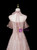 Tulle Sequins Spaghetti Straps Beading Prom Dress