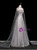 Silver Gray Sequins Strapless Crystal Prom Dress