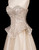 Champagne Gold Sequins Crystal Off the Shoulder Prom Dress