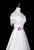 White Tulle Pleats Off the Shoulder Wedding Dress