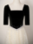 Ivory Short Sleeve Sequins Square Neck Prom Dress