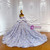 Luxury Ball Gown Tulle Lace Beading Wedding Dress
