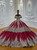 This sequin ball gown photographed in natural daylight to show true color and shimmer