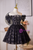 Black Tulle Off the Shoulder Homecoming Dress