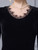 Black Long Sleeve V-neck Lace Mother Of The Bride Dress