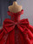 Red Ball Gown Off the Shoulder Sequins Prom Dress