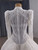 Fashion White Mermaid Tulle Lace Long Sleeve Wedding Dress