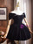 Black Velvet Sequins Off the Shoulder Homecoming Dress