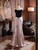 Mermaid Satin Strapless Beading Prom Dress