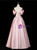 Pink Satin Pleats Off the Shoulder Pearls Prom Dress