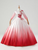Gradient Color Satin Short Sleeve Appliques Quinceanera Dress