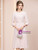Winsome Pink Short Sleeve Mother of the Bride Dress