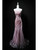 Pink Strapless Pleats Beading Prom Dress
