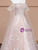 Pink Sequins Tulle Beading Prom Dress