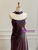 Simple Strapless Sleeve Prom Dress