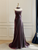 Simple Strapless Sleeve Prom Dress