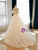 White Tulle Satin Lace Off the Shoulder Wedding Dress