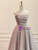 Light Purple Tulle Sequins Short Prom Dress