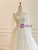 White Tulle Lace Strapless Wedding Dress With Jacket