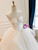 Ivory White Tulle Strapless Wedding Dress
