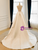 Ivory Satin Lace Straps Wedding Dress