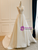 Ivory Satin Lace Straps Wedding Dress