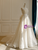 Ivory White Tulle Lace Strapless Wedding Dress