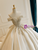 Ivory Satin Off the Shoulder Beading Wedding Dress