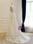 White Lace Halter Beading Wedding Dress
