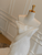 White Mermaid Strapless Lace Wedding Dress