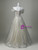 Light Gray Sequins Off the Shoulder Crystal Prom Dress