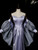 Purple Mermaid Satin Strapless Pleats Prom Dress