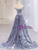 Gray Sequins Off the Shoulder Prom Dress