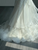 White Tulle Strapless Lace Wedding Dress