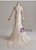 White Mermaid Lace Tulle Long Sleeve Wedding Dress