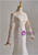 White Mermaid Long Sleeve Lace Wedding Dress