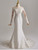White Mermaid Long Sleeve Lace Wedding Dress