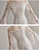 White Mermaid Tulle Appliques Long Sleeve Wedding Dress