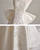 Ivory White Satin Strapless Sequins Beading Wedding Dress