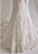 White Mermaid Long Sleeve Lace Pleats Wedding Dress