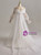 White Mermaid Long Sleeve Lace Pleats Wedding Dress