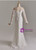 White Lace Long Sleeve Off the Shoulder Wedding Dress