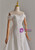 White Off the Shoulder Lace Wedding Dress