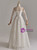 White Lace Long Sleeve Off the Shoulder Wedding Dress