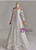 White Lace Long Sleeve Off the Shoulder Wedding Dress