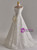 White Tulle Lace Strapless Wedding Dress
