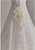 White Tulle Lace Strapless Wedding Dress